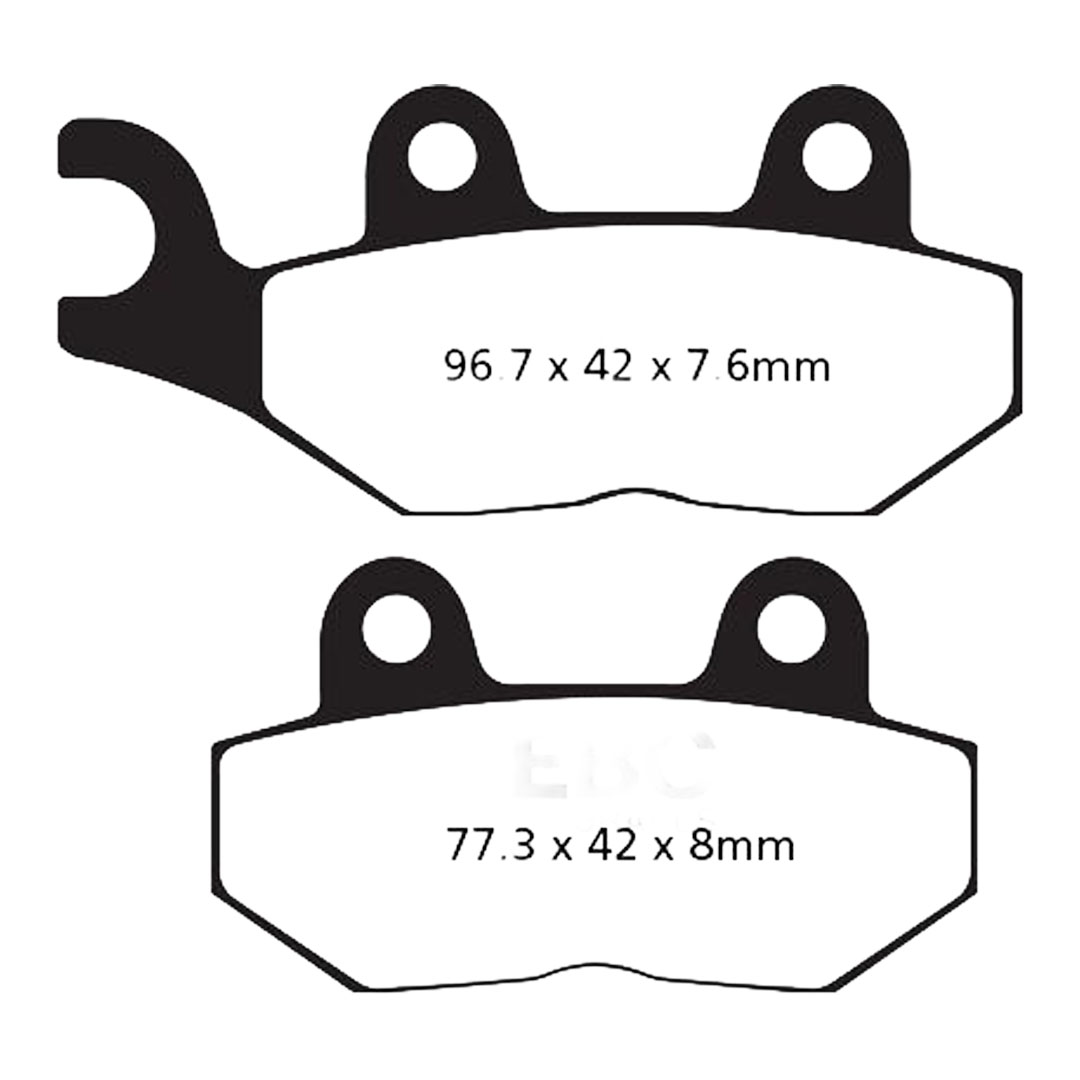 EBC FA214HH sintrane kočione pločice