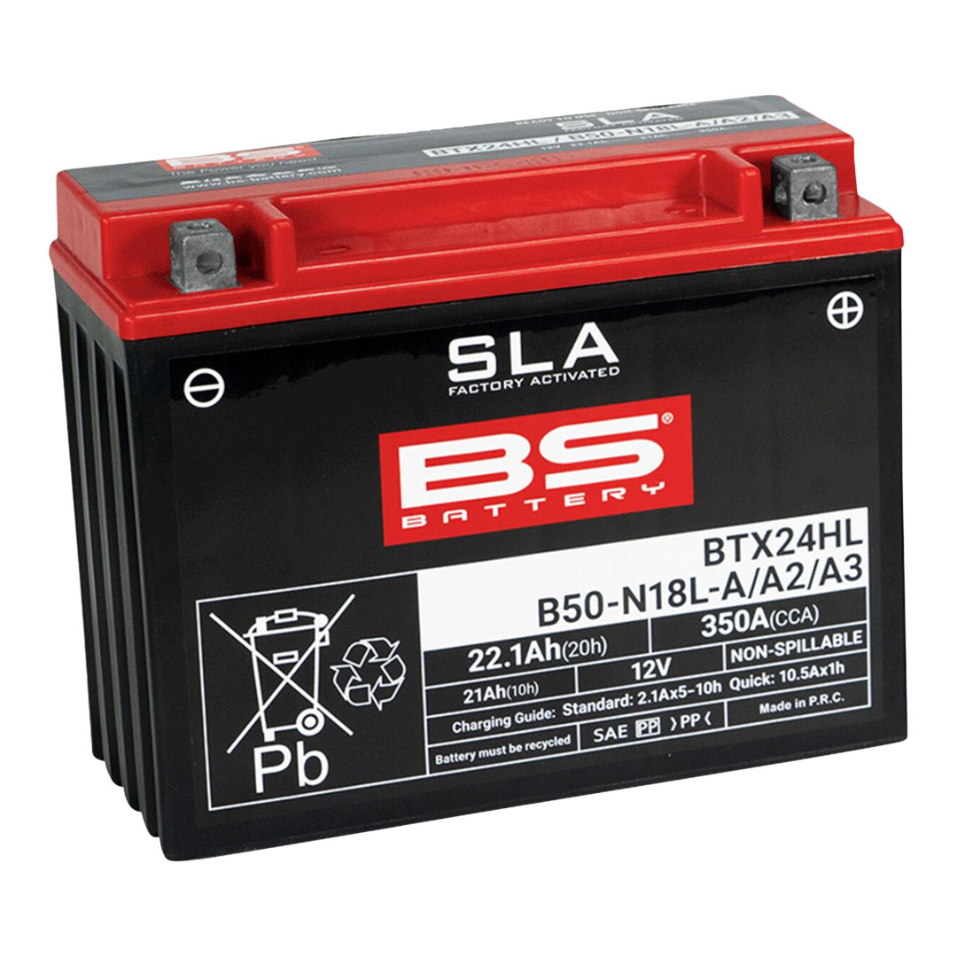 BS Battery BTX24HL / B50N18L-A/A2/A3 SLA AGM akumulator 12 V 22,1 Ah