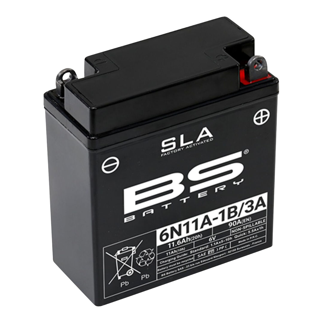 BS Battery 6N11A-1B/3-A SLA AGM akumulator