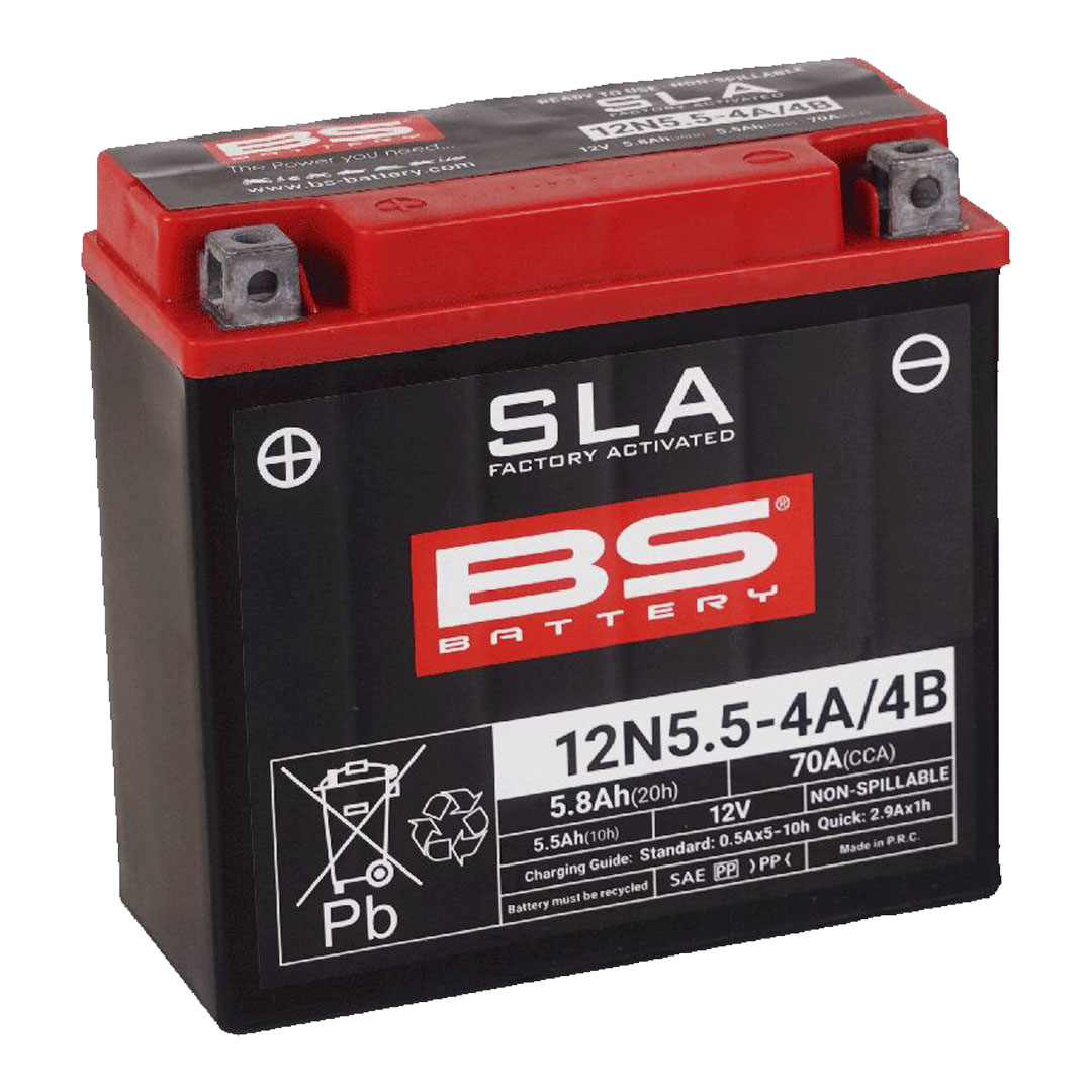 BS Battery 12N5.5-4A/4B MF akumulator
