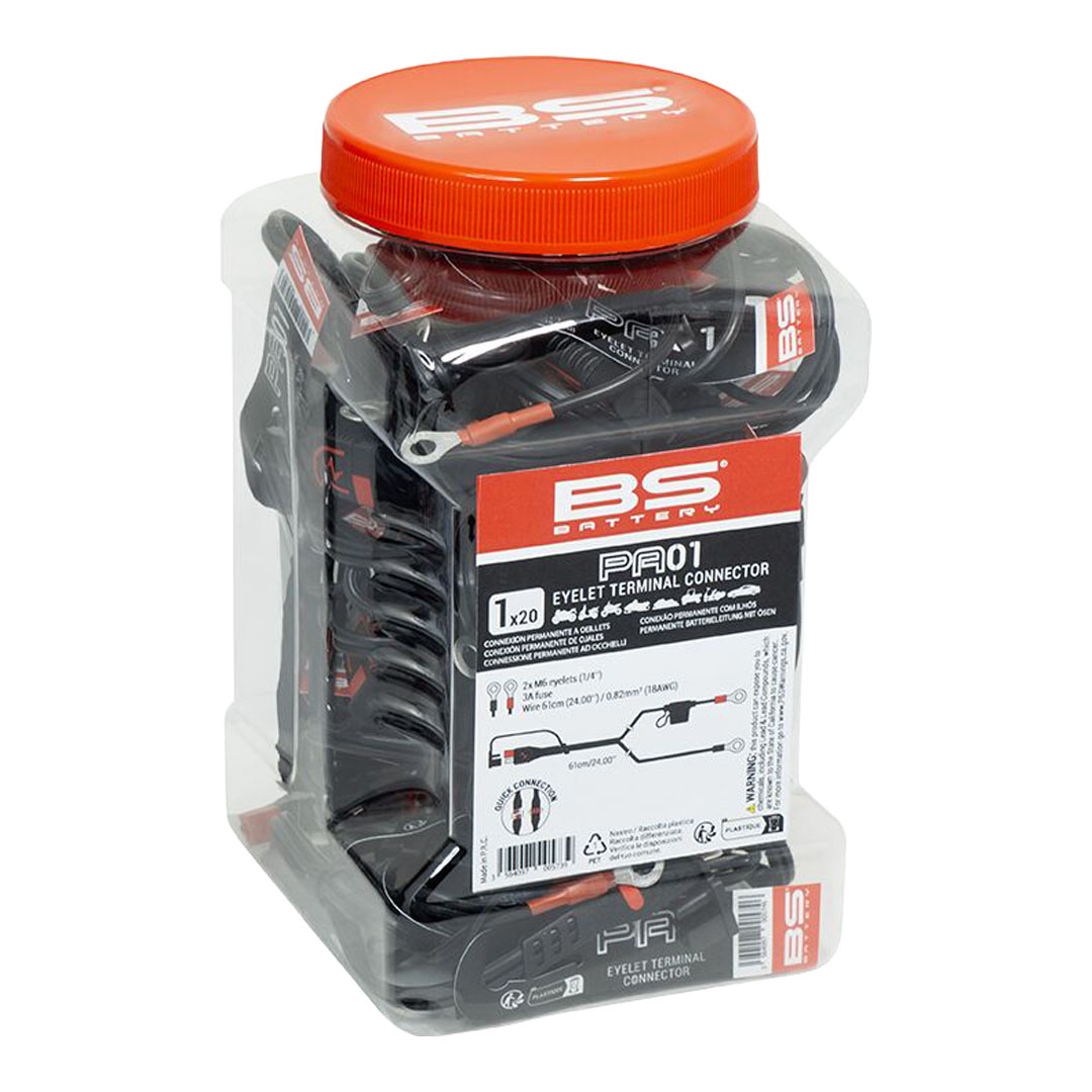 BS Battery PA-01 M6 prstenasti priključak za punjač – 20 komada