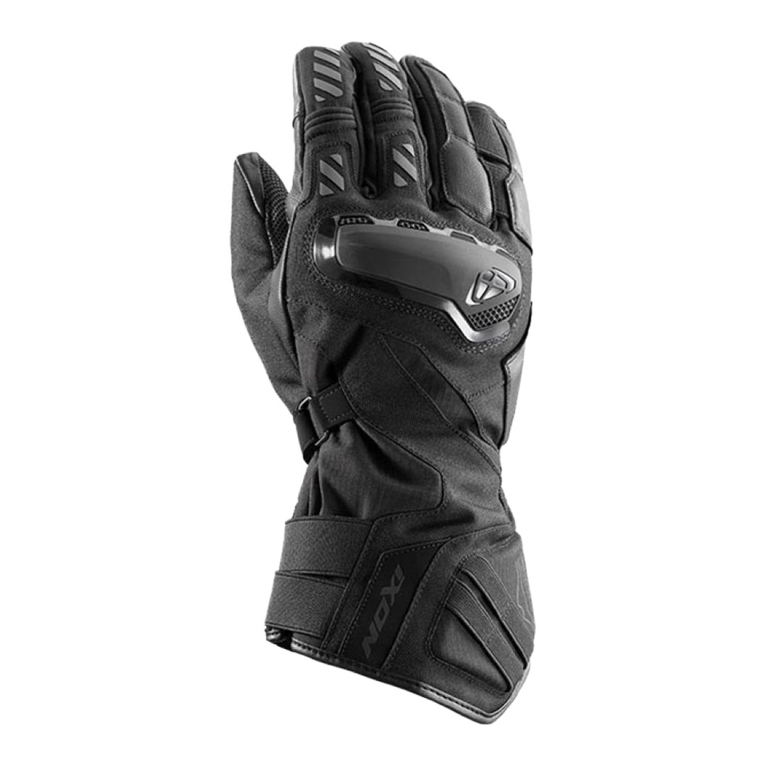 Ixon MS Drakkar vodoodporne motoristične rokavice spredaj