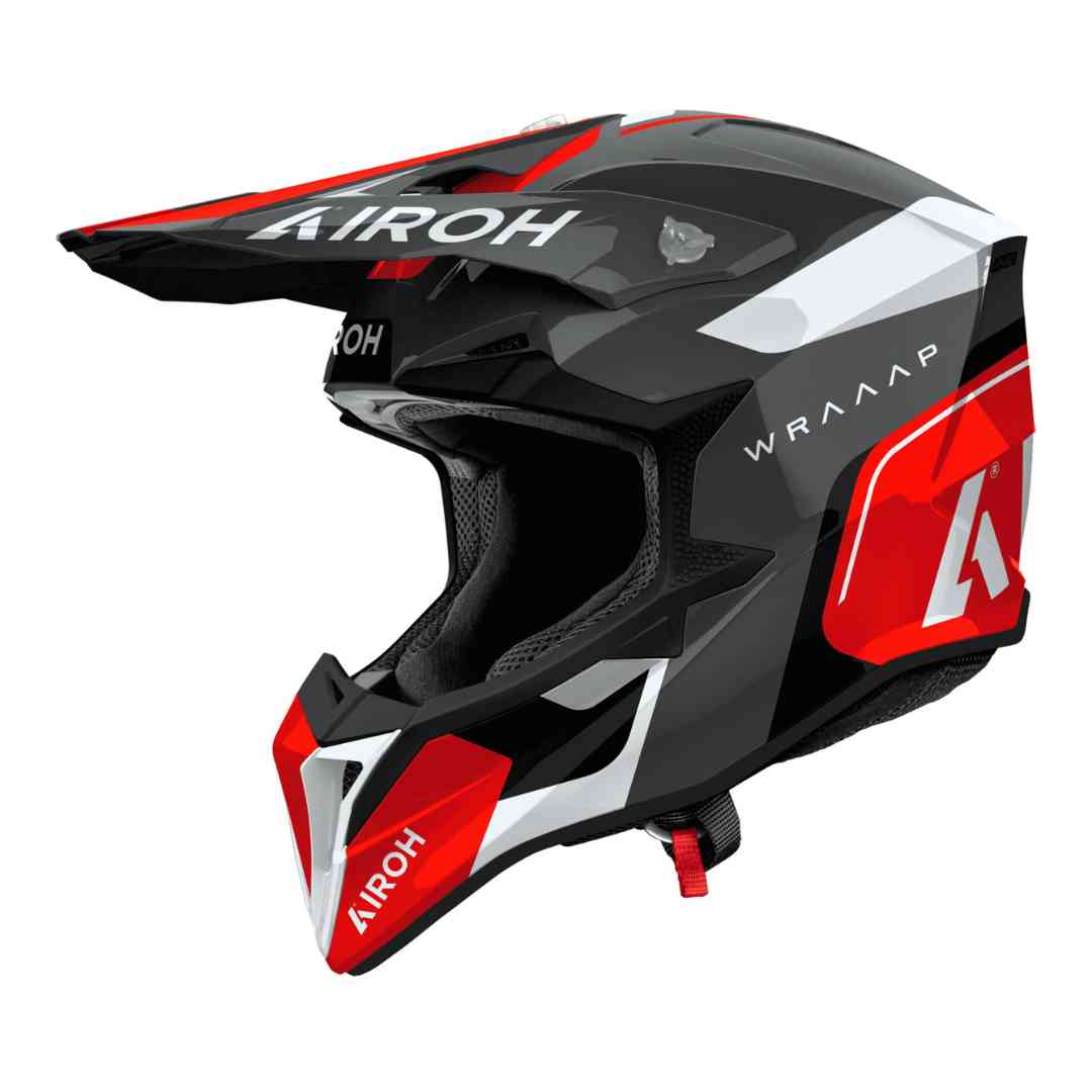 Airoh Wraaap Conquer motocross kaciga bočni prikaz