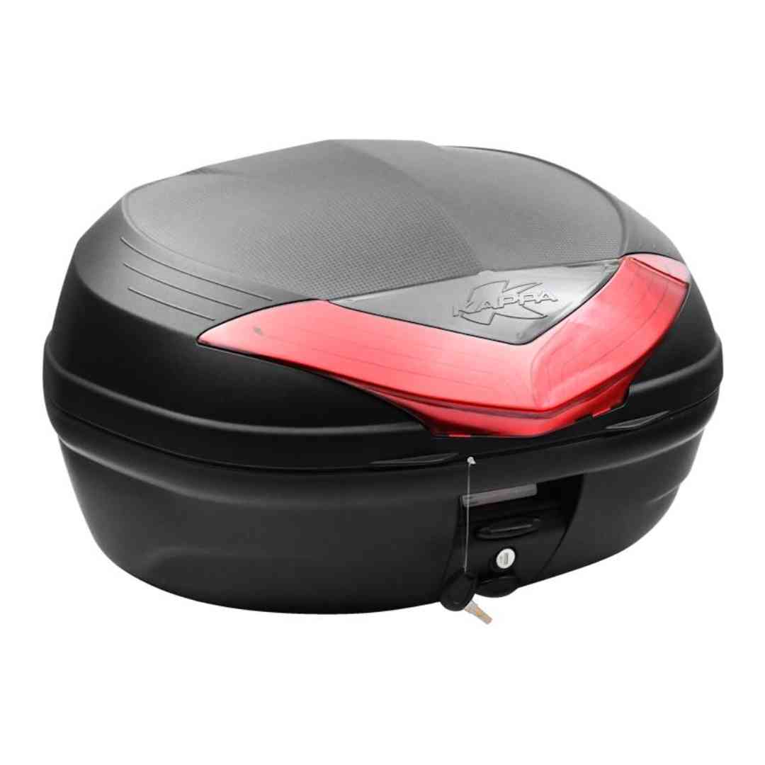 Kappa K466N2 kovček za motor 46L z rdečimi odsevniki