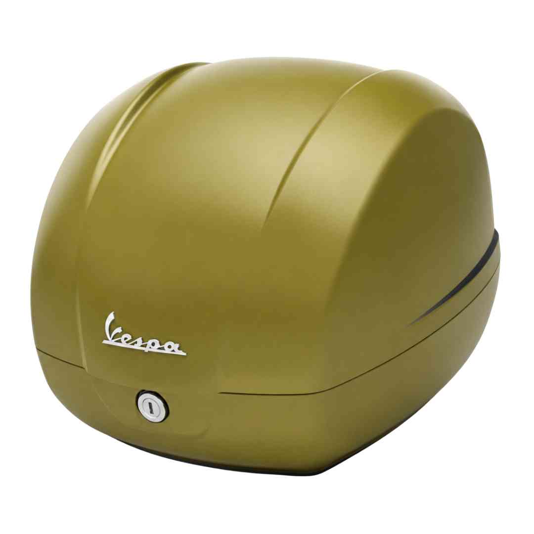 Kovček 36 l za Vespa GTV – pogled s strani