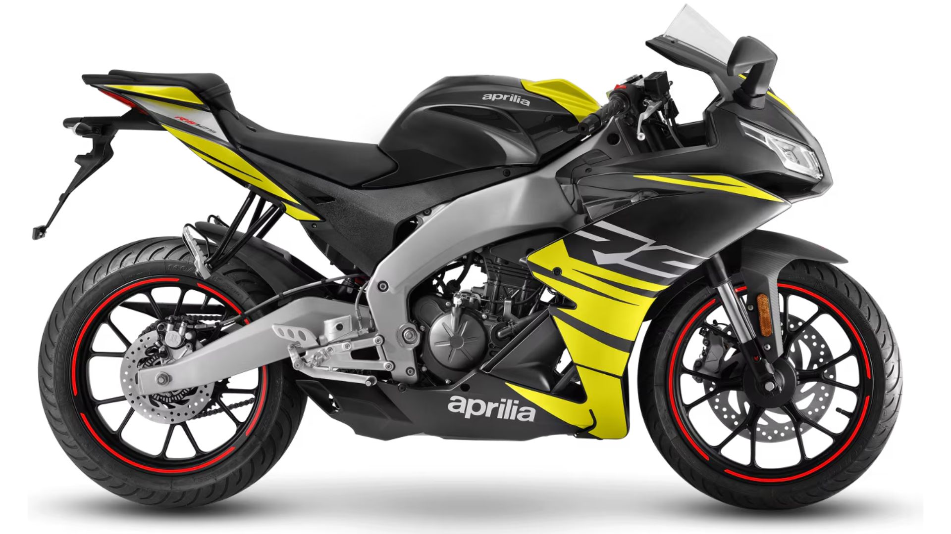 Aprilia RS 125 športni motocikel pogled s strani