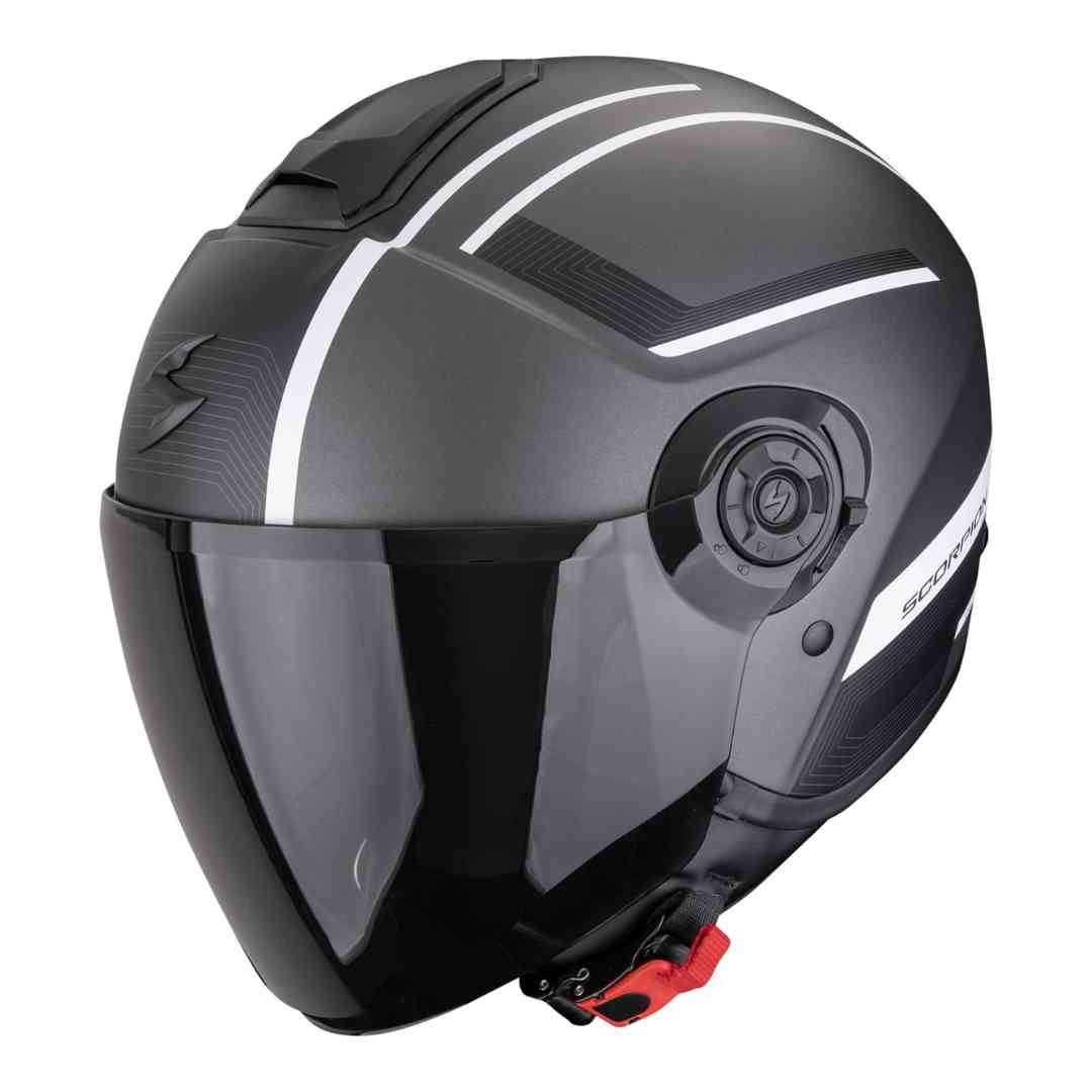 Scorpion Exo-City II Cosmos jet čelada stranski pogled