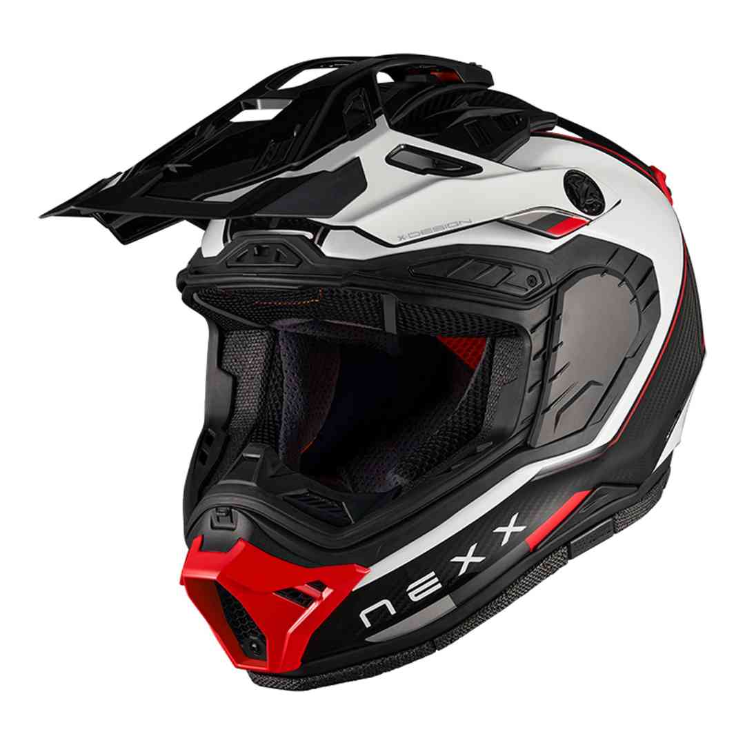 Enduro čelada Nexx X.Rally Raid Carbon z aerodinamičnim šiltom