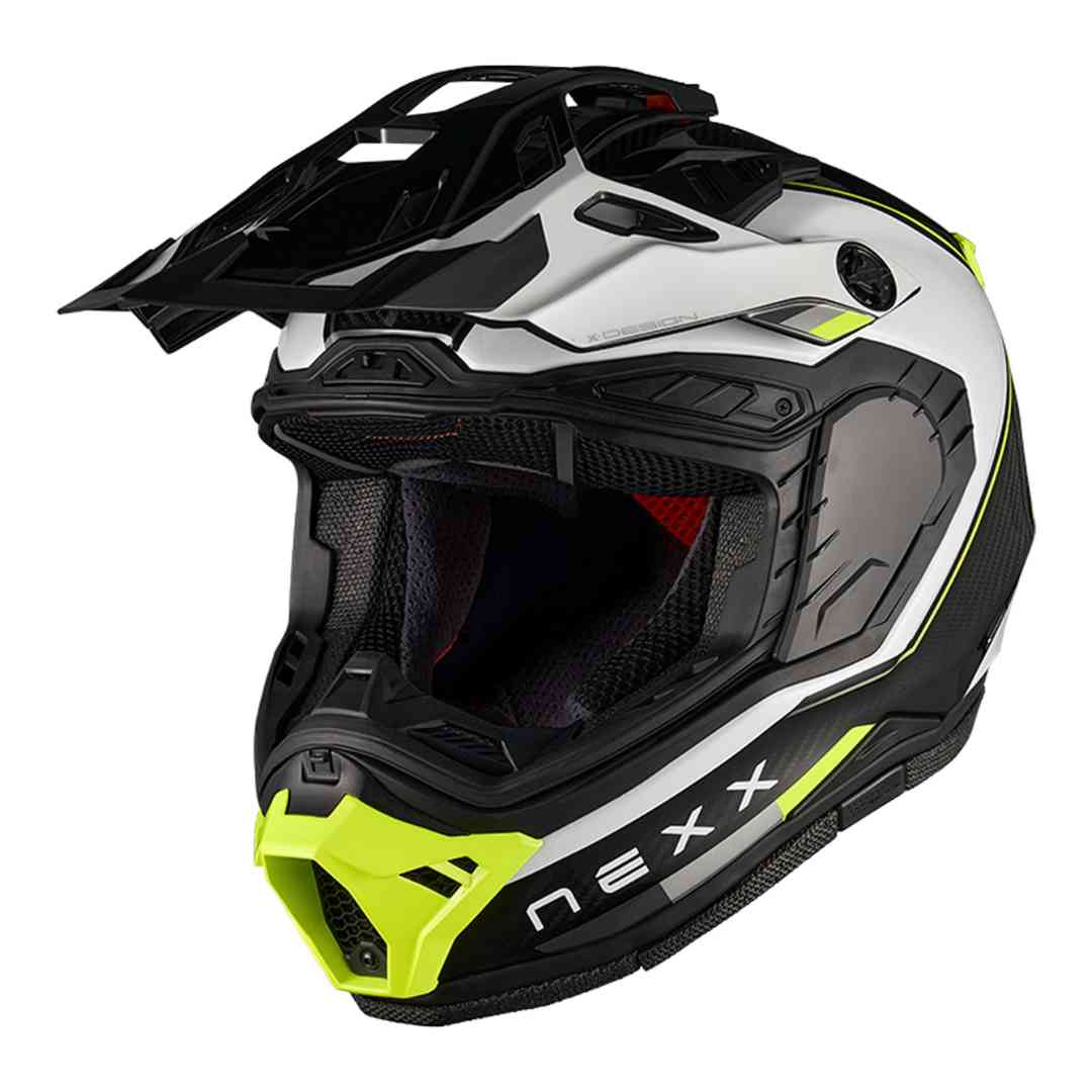 Enduro čelada Nexx X.Rally Raid Carbon z aerodinamičnim šiltom