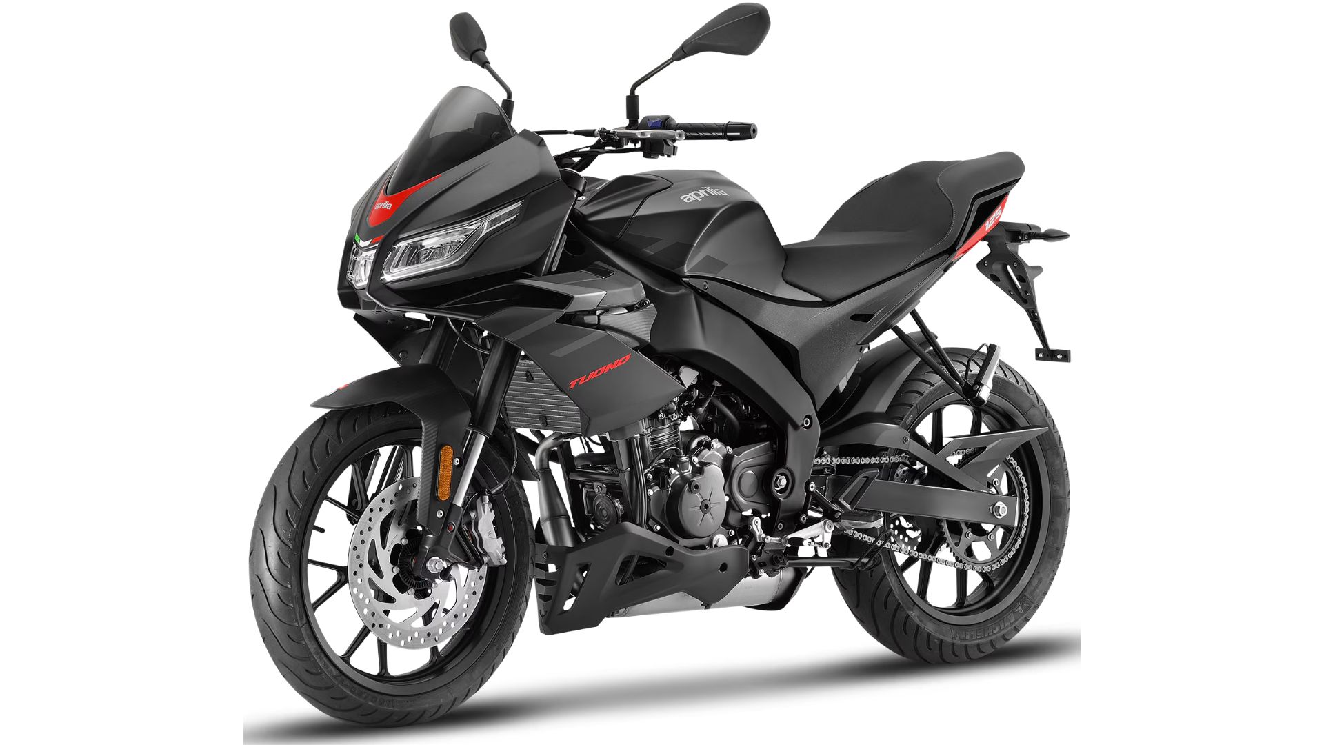 Aprilia Tuono 125 v sivi barvi