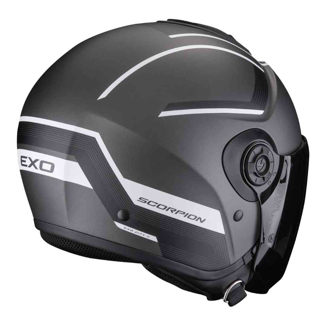 Scorpion jet čelada z integriranim sončnim vizirjem