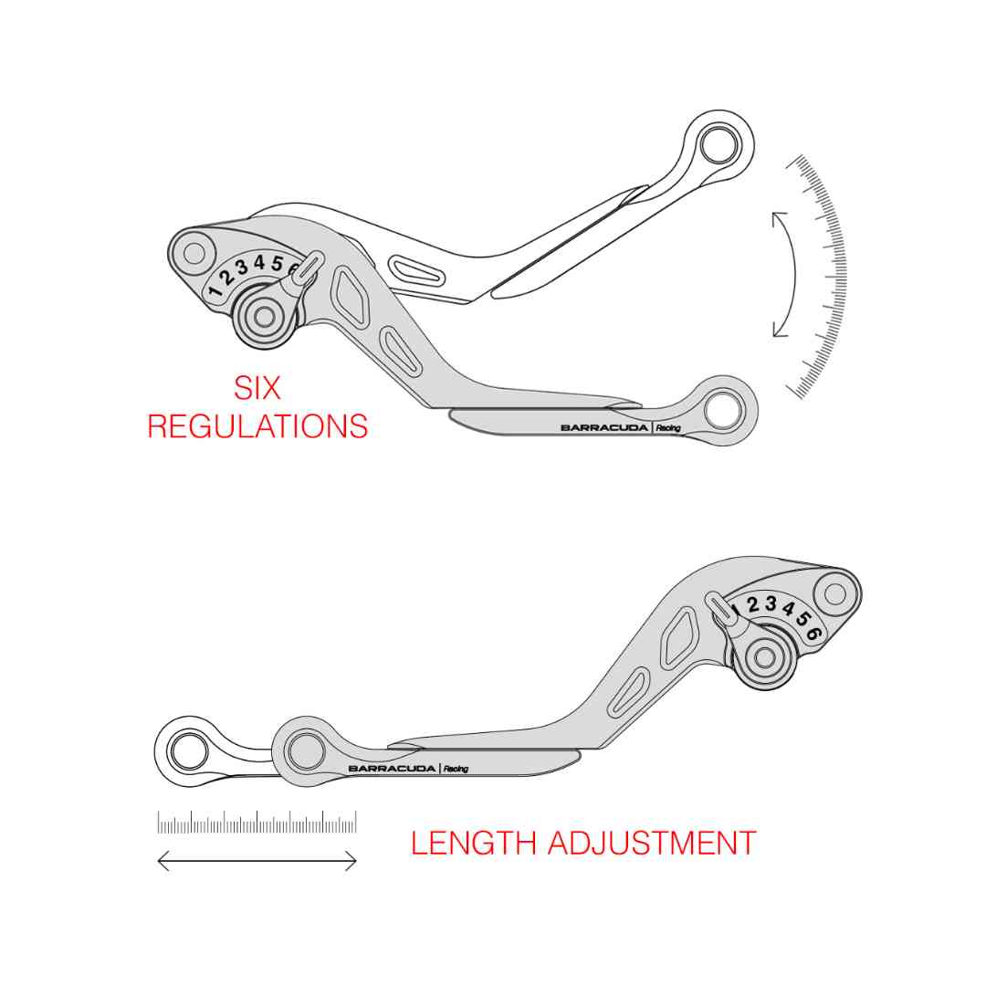 Podesive ručice kočnice i spojke