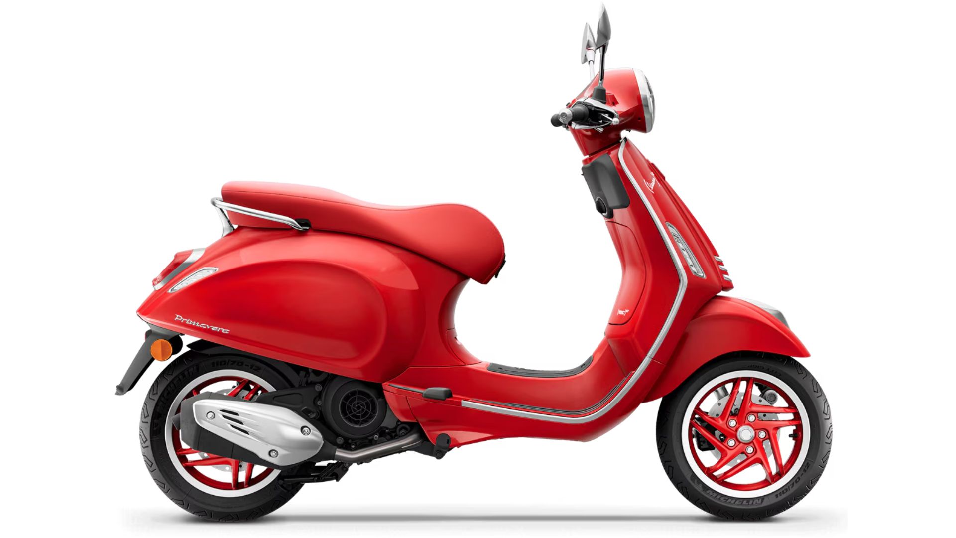 Vespa Primavera RED 150 v značilni rdeči barvi
