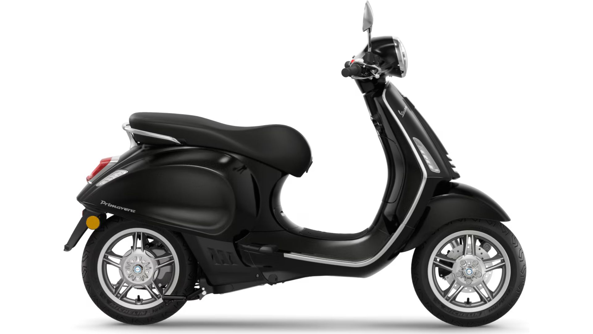 Vespa Primavera Elettrica 45 električni skuter pogled spredaj
