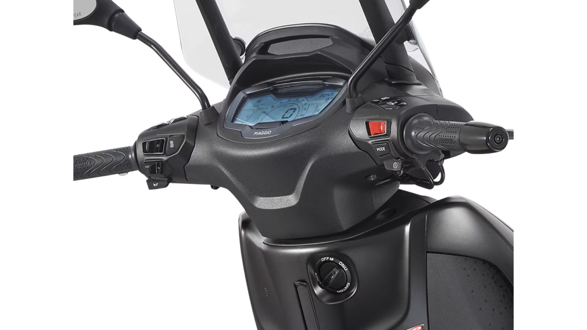 Digitalna instrumentna plošča Piaggio Beverly S 400 z LCD zaslonom in sistemom Keyless