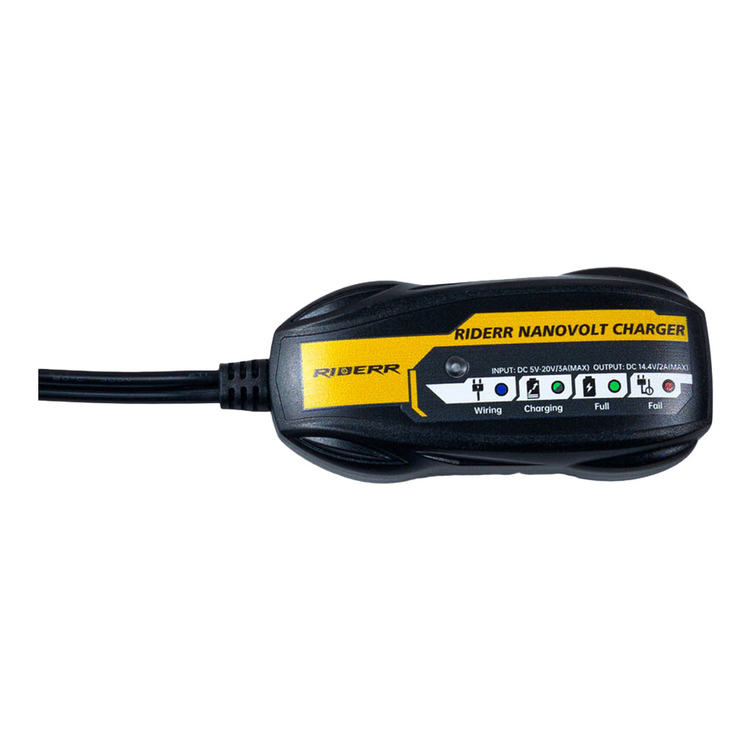RIDERR NanoVolt punjač akumulatora