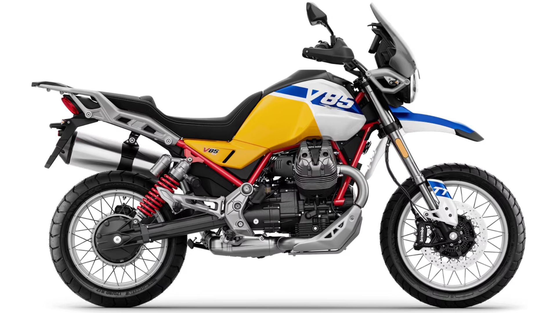 Moto Guzzi V85 TT adventure motocikel za vse terene