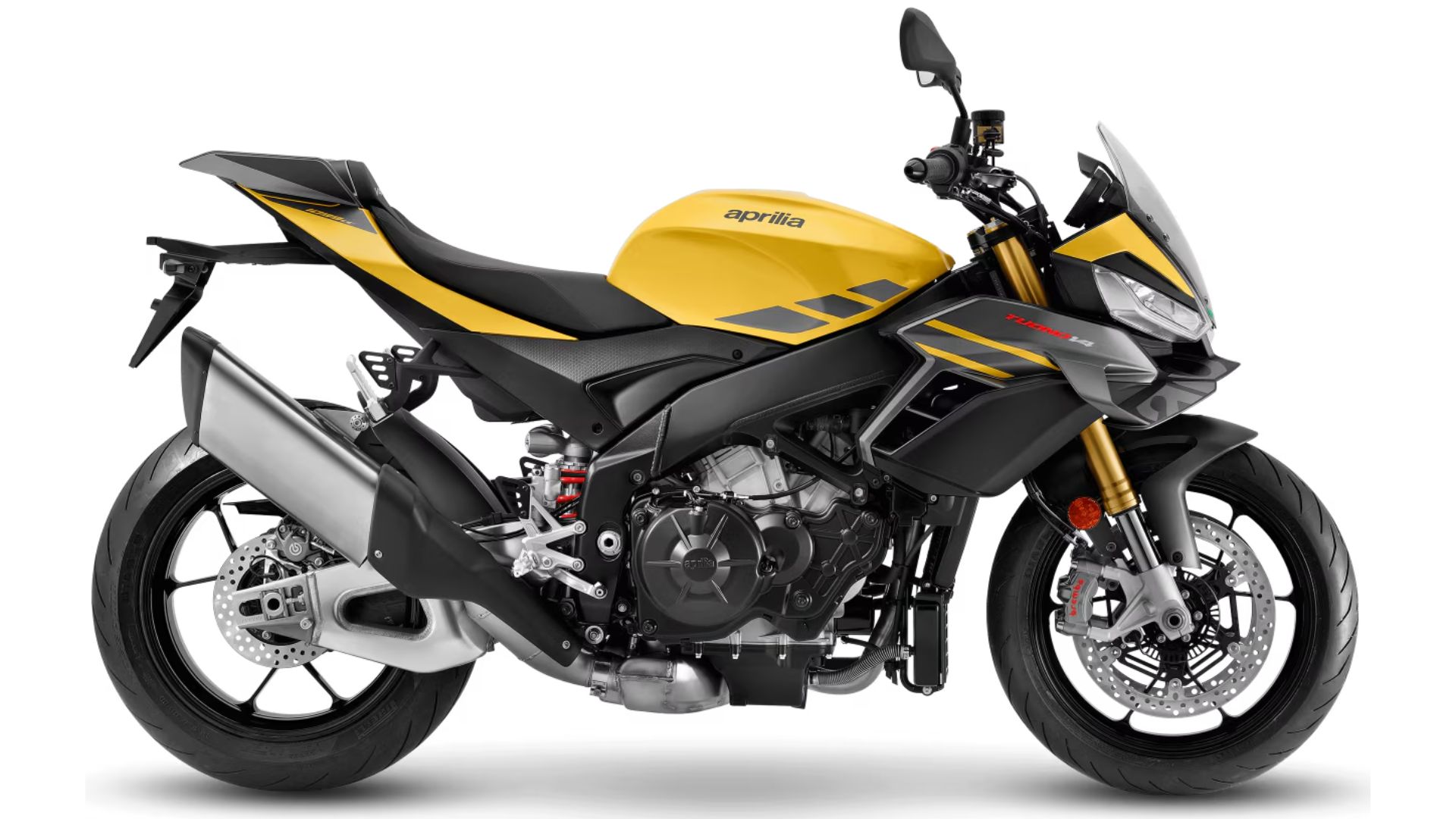 Aprilia Tuono V4 1100 pogled z leve strani