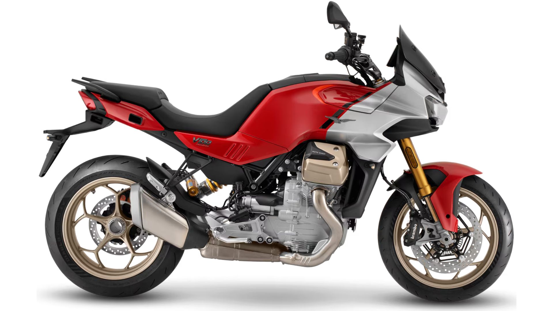 Moto Guzzi V100 Mandello S premium športno-potovalni motocikel