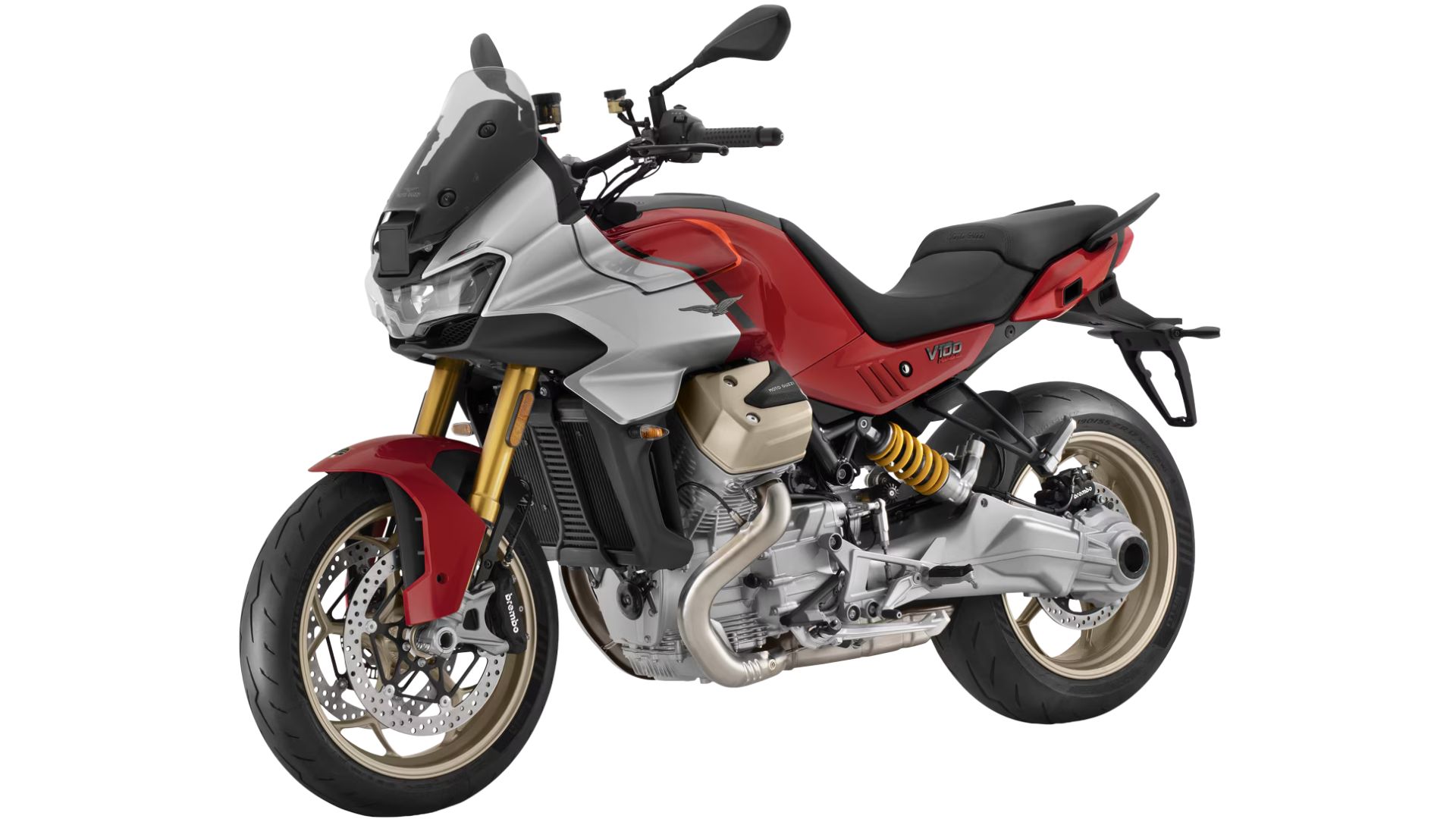 Moto Guzzi V100 Mandello S pogled od spredaj
