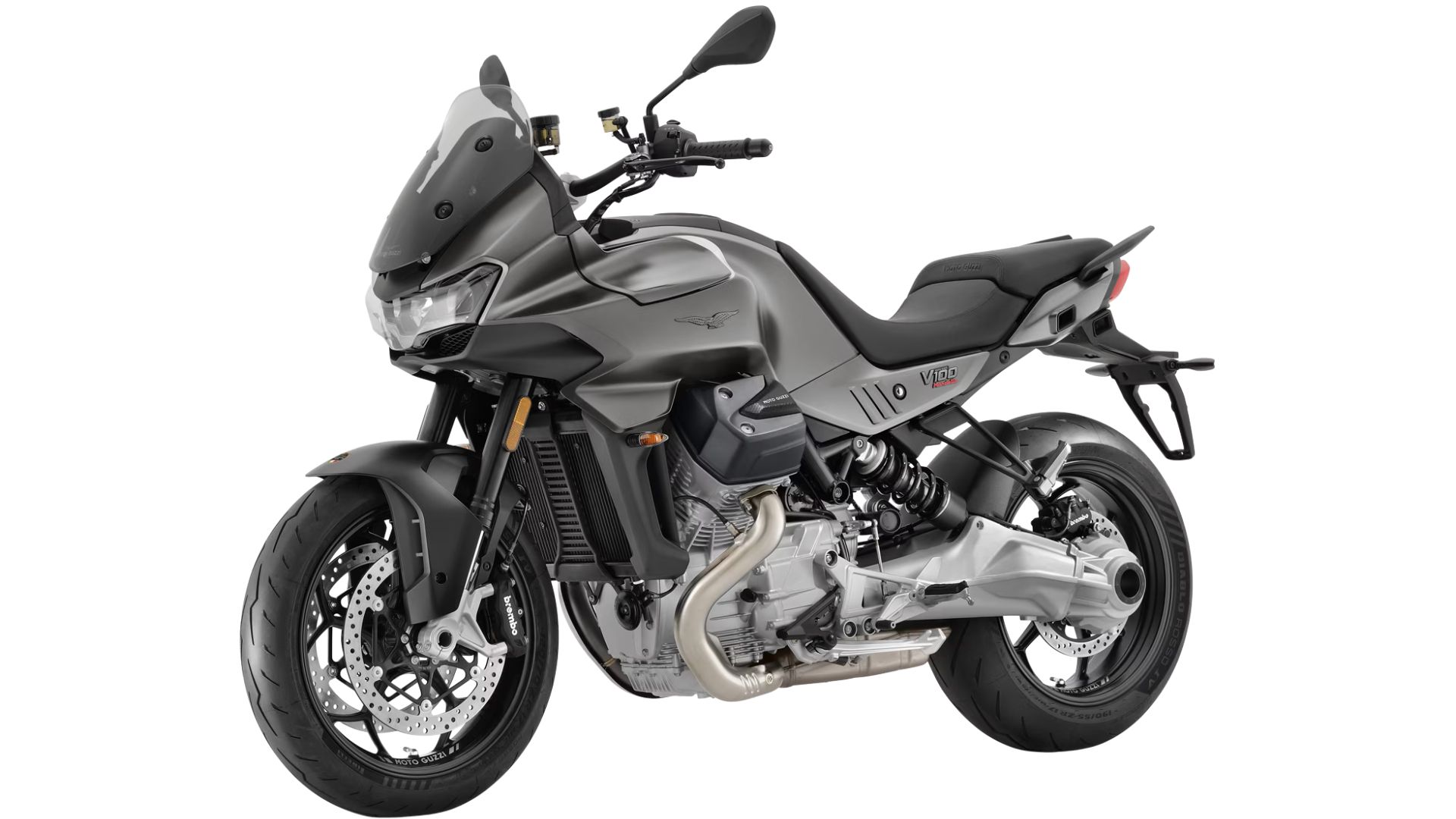 Moto Guzzi V100 Mandello z adaptivno aerodinamiko