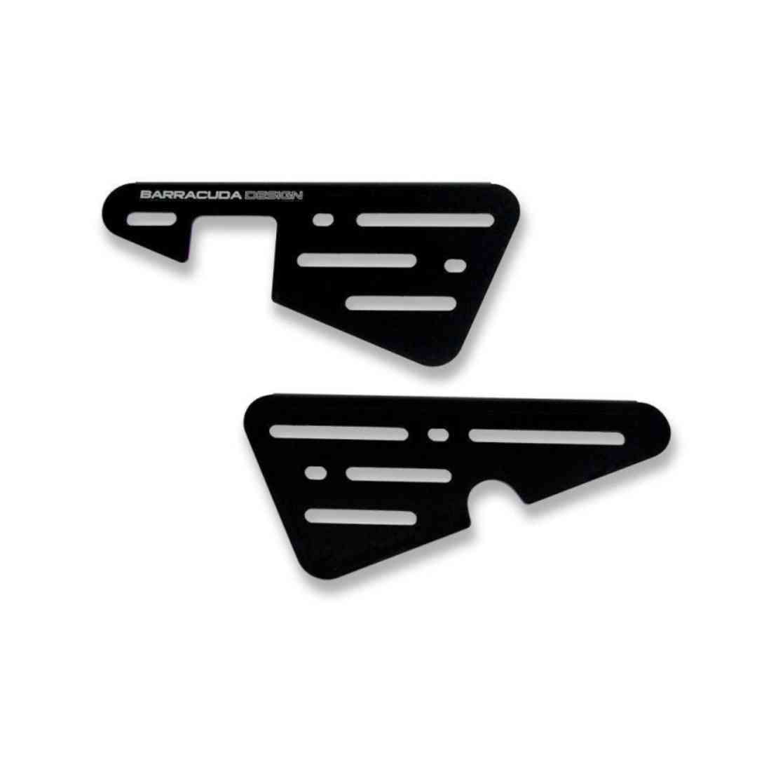Crni aluminijski bočni poklopci za Yamaha XSR700