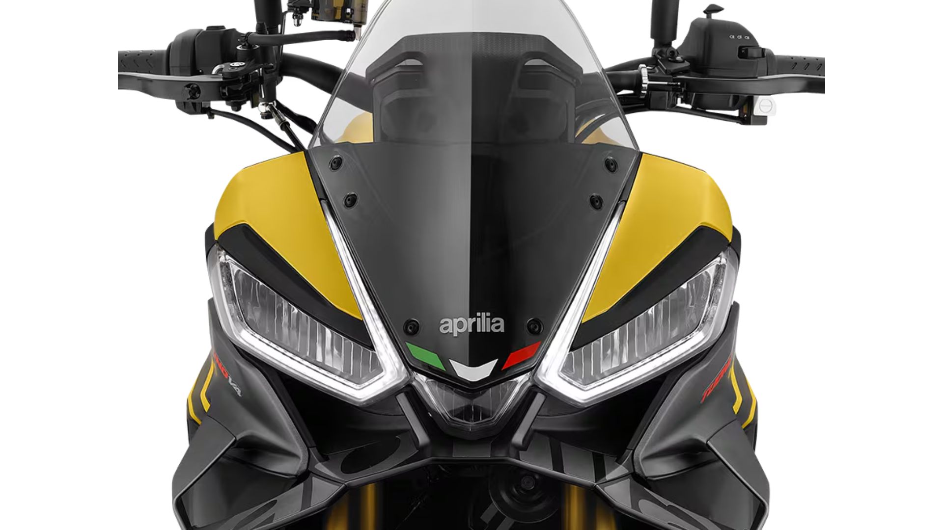 Sprednji del motocikla Aprilia Tuono V4