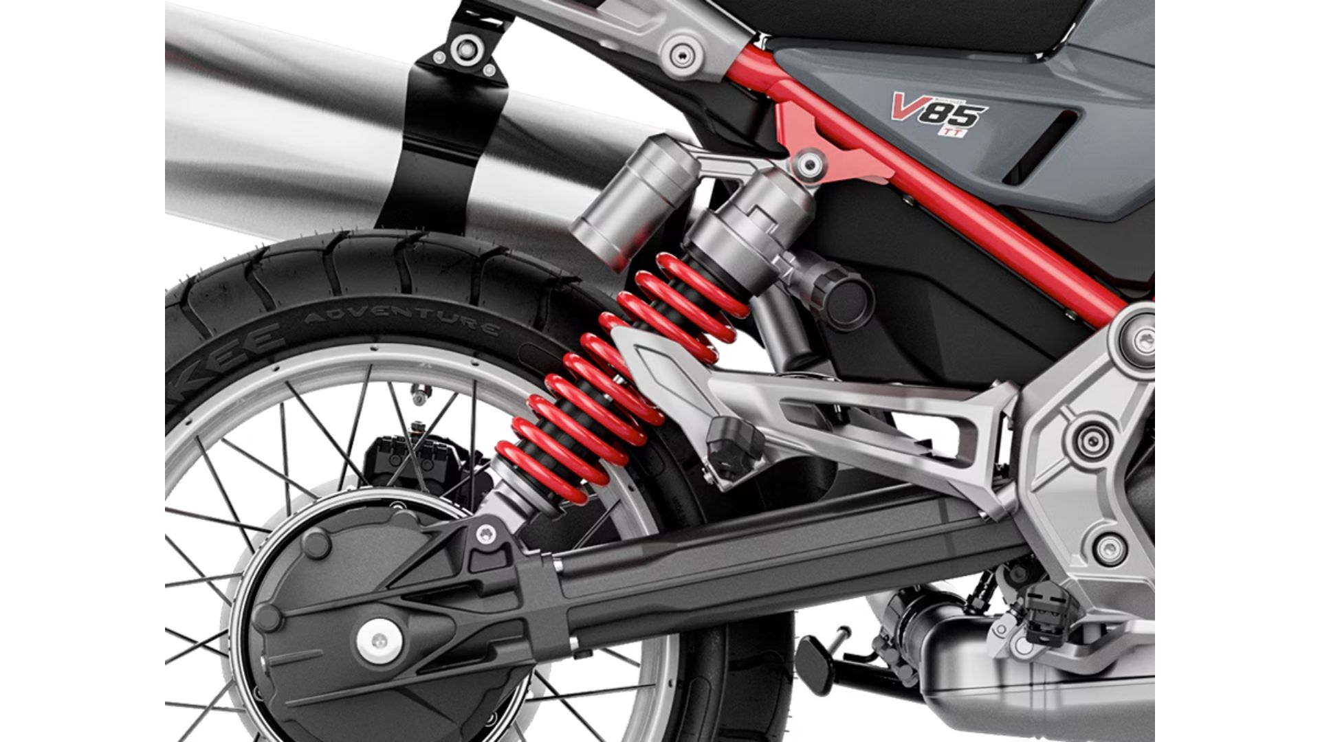 Moto Guzzi V85 TT TFT zaslon in napredna elektronika