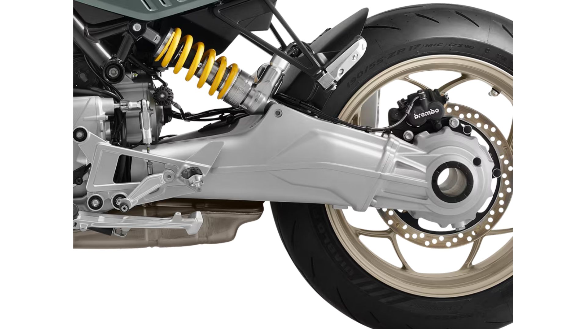 Moto Guzzi V100 Mandello S TFT zaslon in napredna elektronika