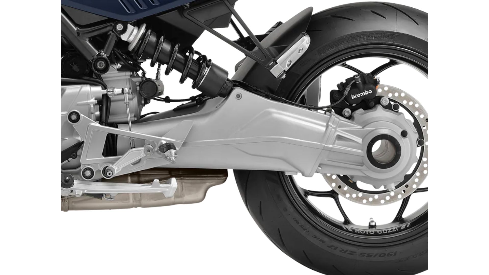 Moto Guzzi V100 Mandello z električno nastavljivim vetrobranom