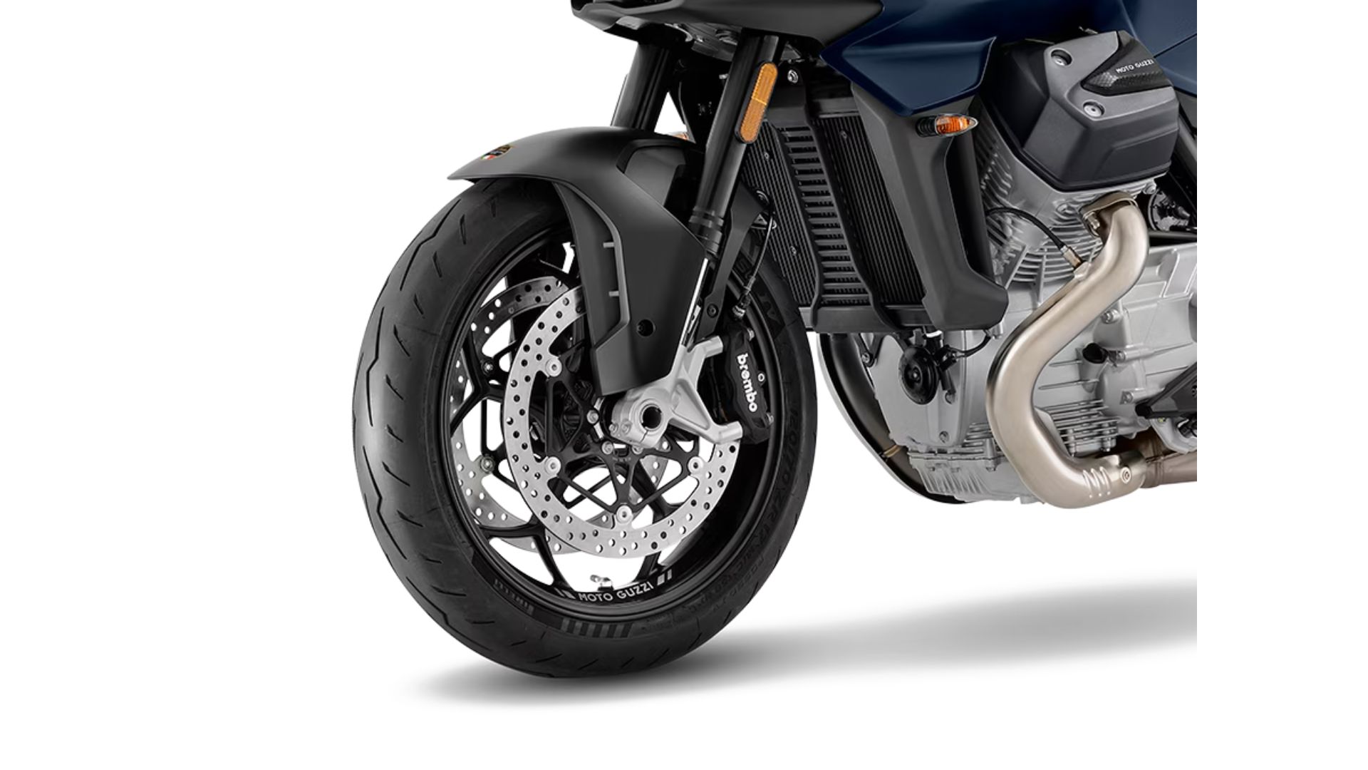 Potovalni motocikel Moto Guzzi V100 Mandello s kardanskim prenosom