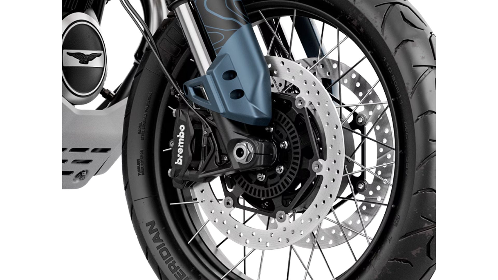Moto Guzzi V85 TT Travel TFT zaslon in Moto Guzzi MIA
