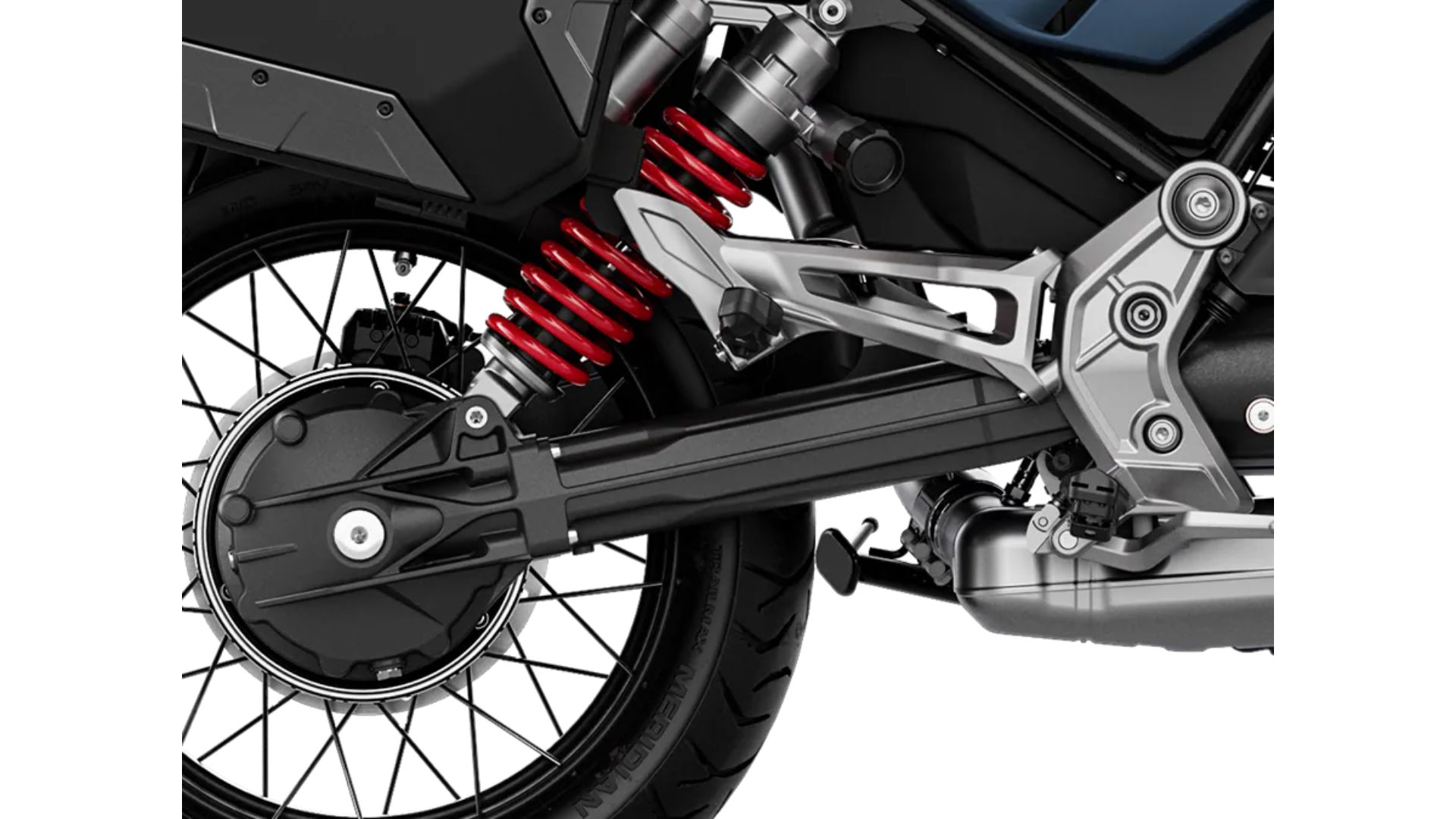 Moto Guzzi V85 TT Travel z žičnatimi platišči za pnevmatike brez zračnic