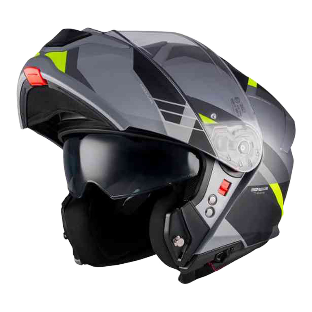 Integrirani sunčani vizir na kacigi MT Helmets Genesis R SV Cheeky