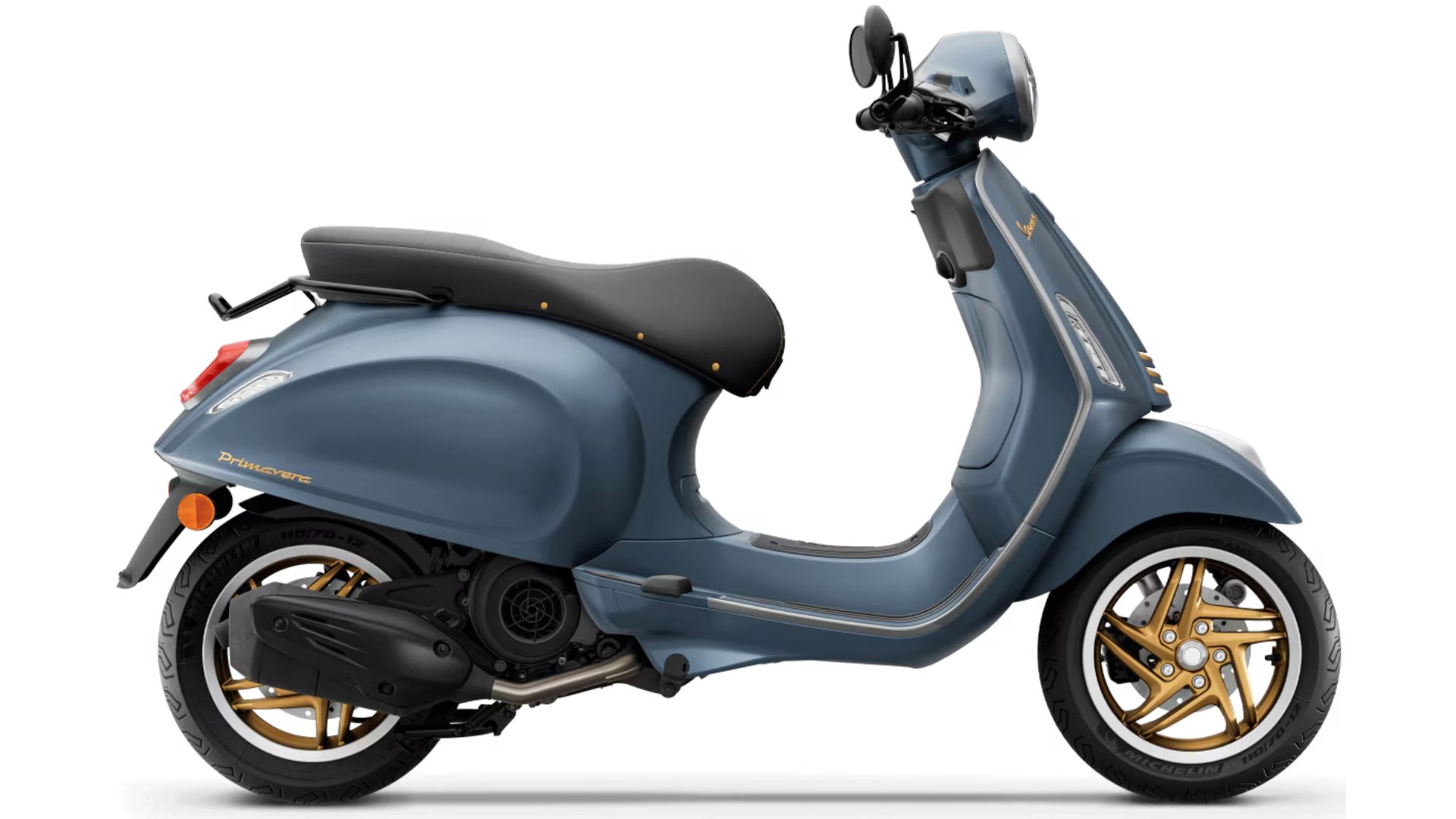 Vespa Primavera Officina 8 125 – pogled z leve strani.