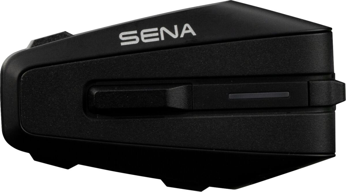 Črna komunikacijska enota Sena Vortex Bluetooth iz enojnega kompleta