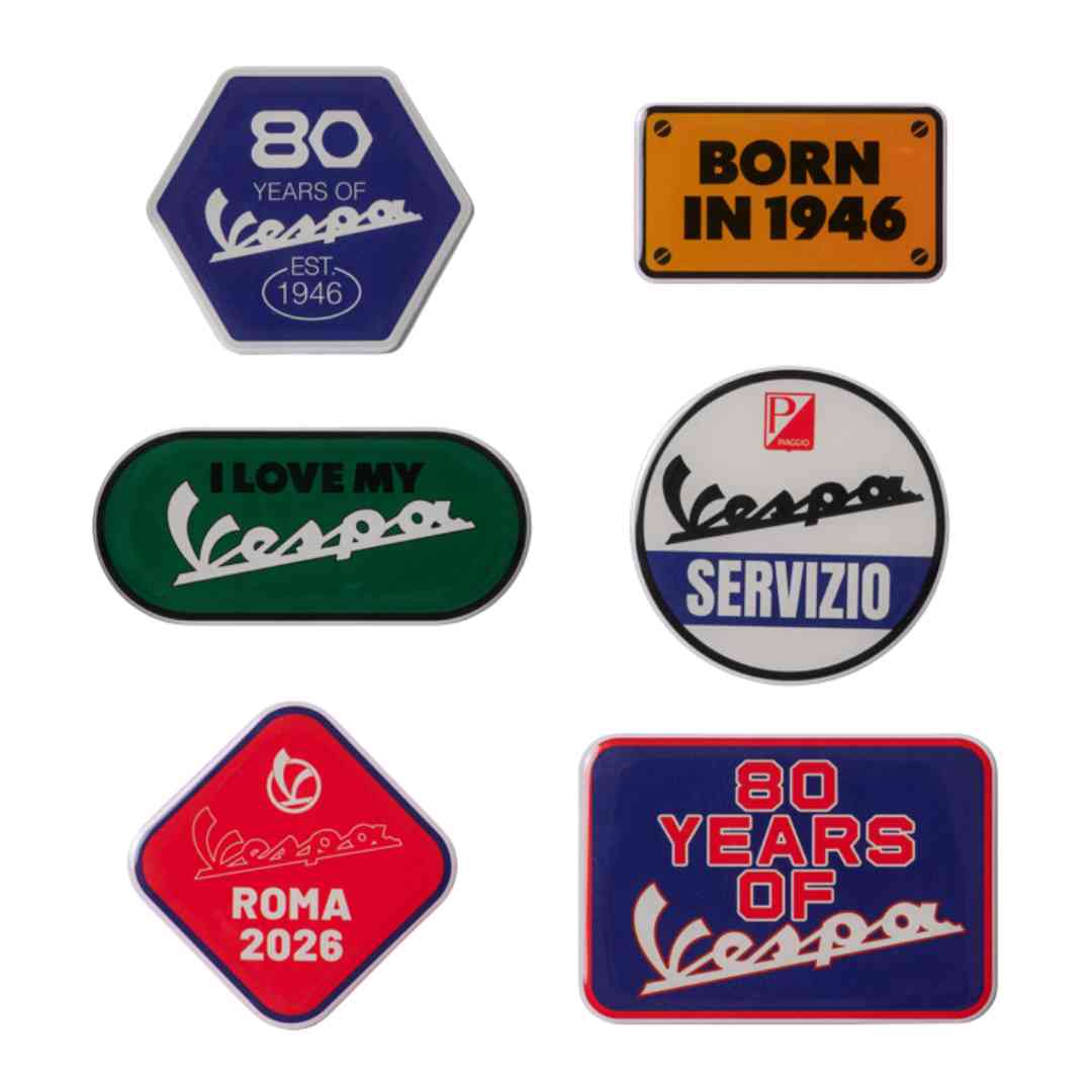 Vespa 80 Years of Vespa 80th komplet nalepk