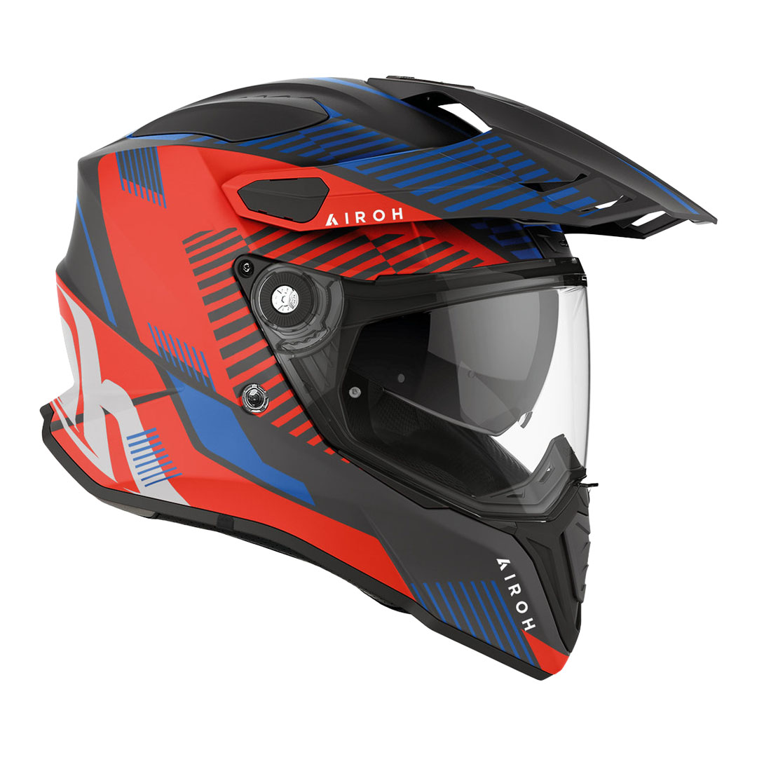 Airoh Commander Boost enduro čelada s stranskega pogleda