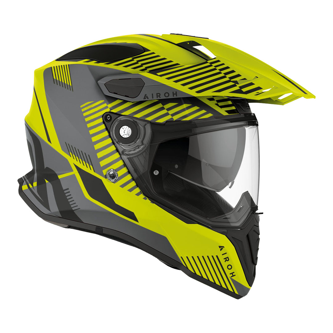 Airoh Commander Boost enduro čelada s stranskega pogleda