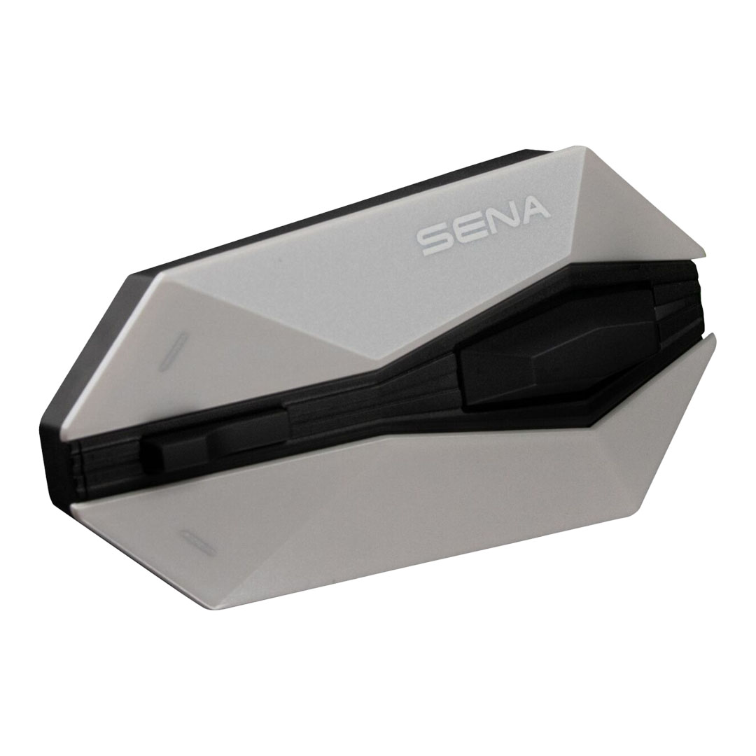 Črna komunikacijska enota Sena 60X Sound by Bose, pogled s strani