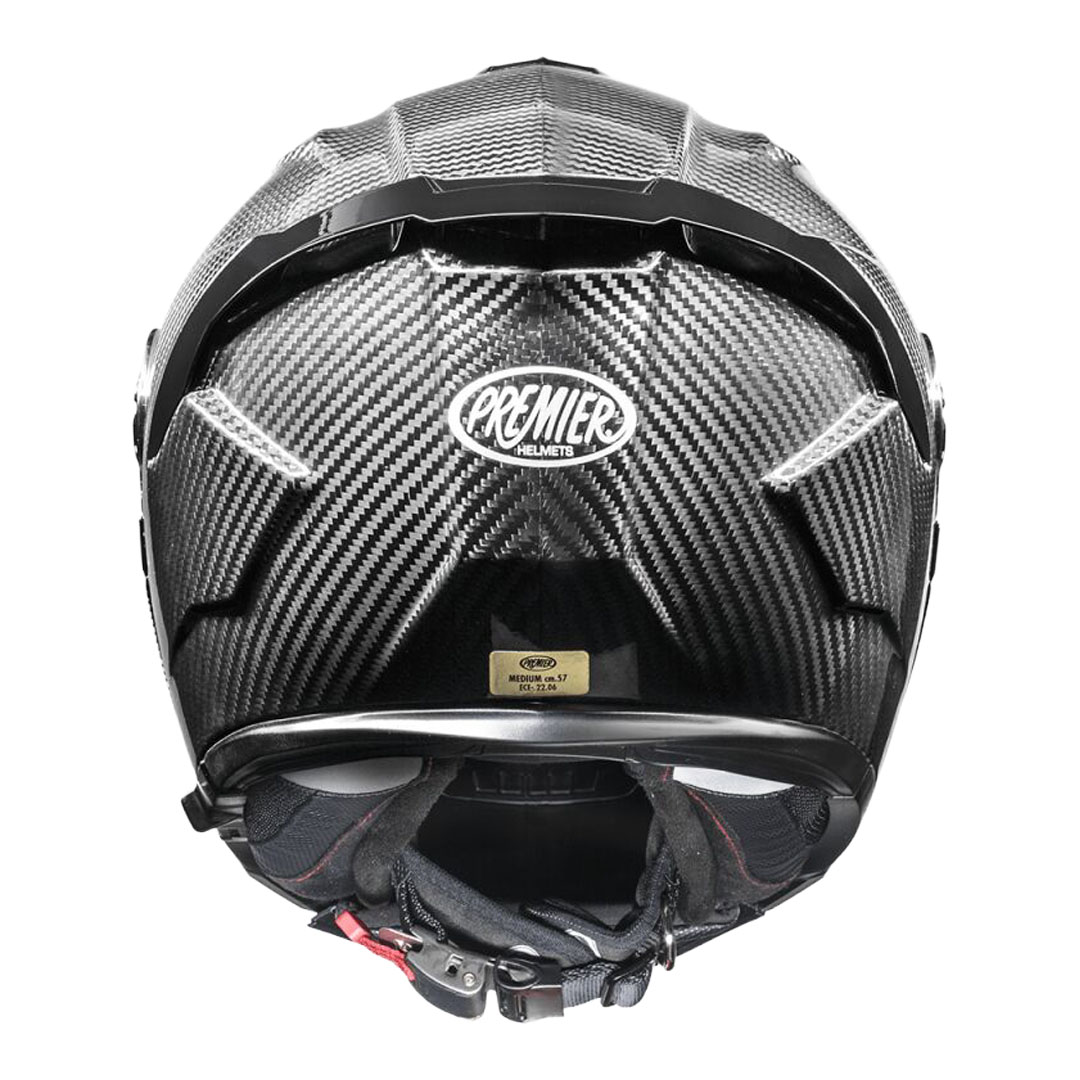 Prednji prikaz kacige Premier Legacy GT Carbon