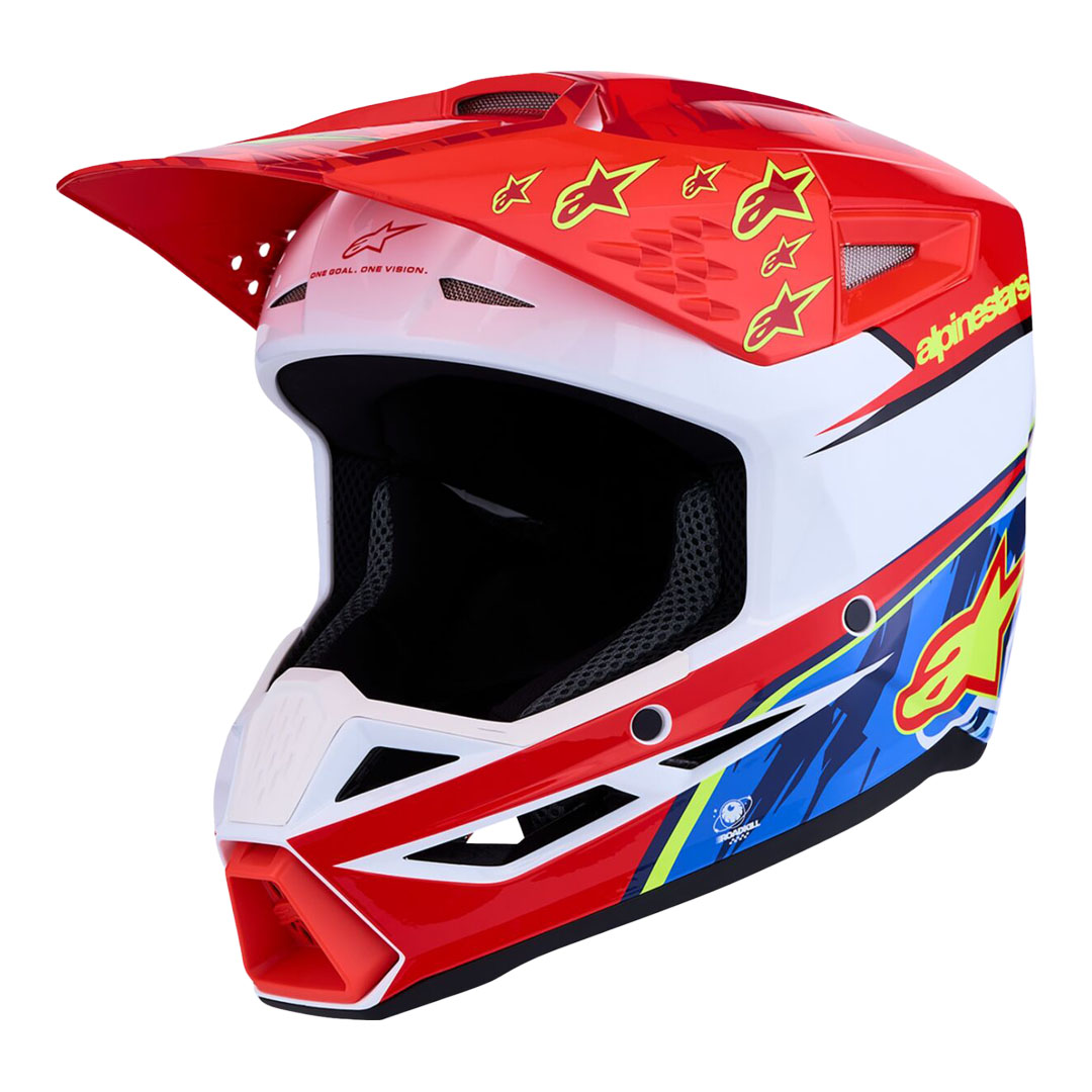 Alpinestars S-M3 Youth Falcon otroška kros čelada