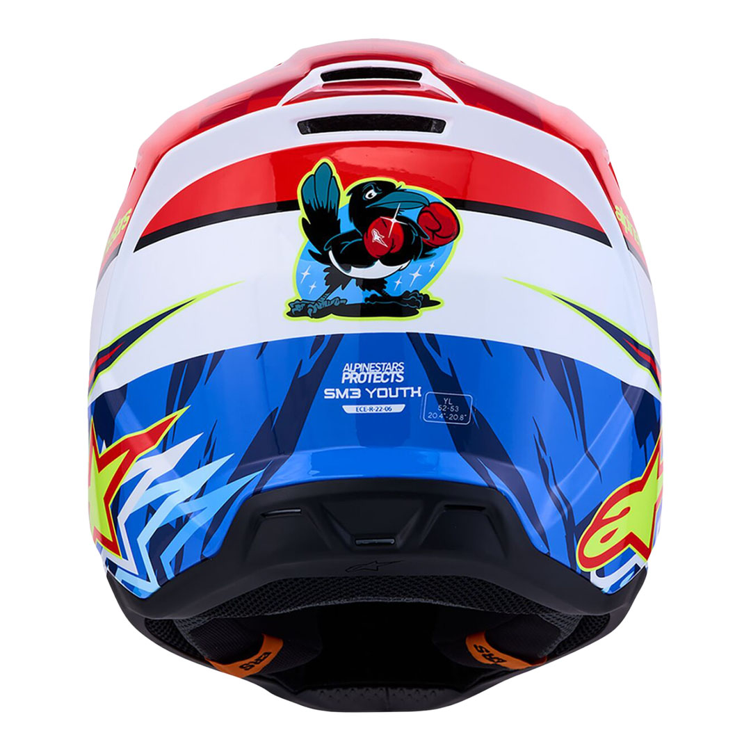 Alpinestars S-M3 Youth Falcon otroška kros čelada