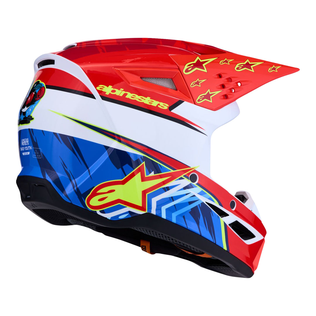 Alpinestars S-M3 Youth Falcon otroška kros čelada