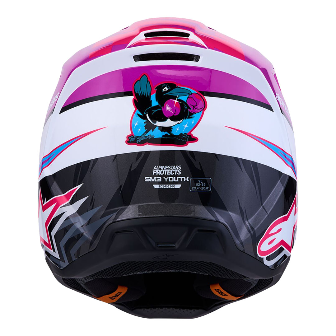 Alpinestars S-M3 Youth Falcon otroška kros čelada