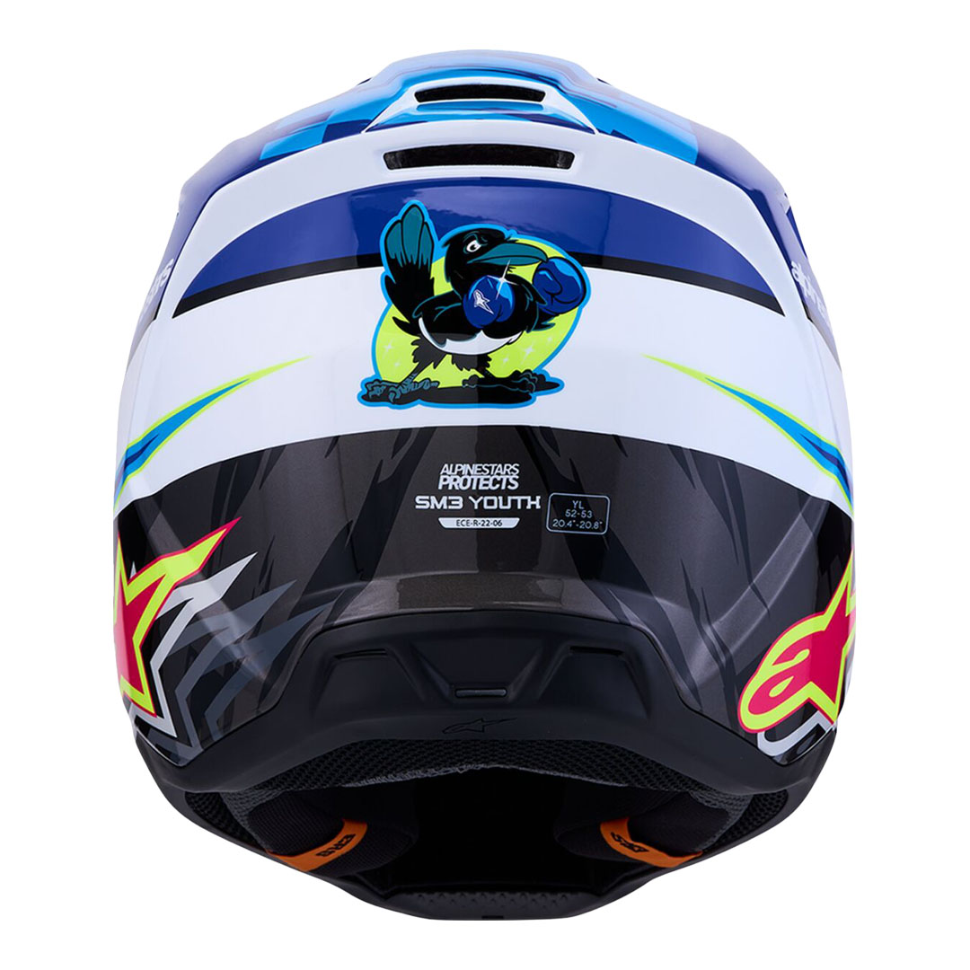 Alpinestars S-M3 Youth Falcon otroška kros čelada