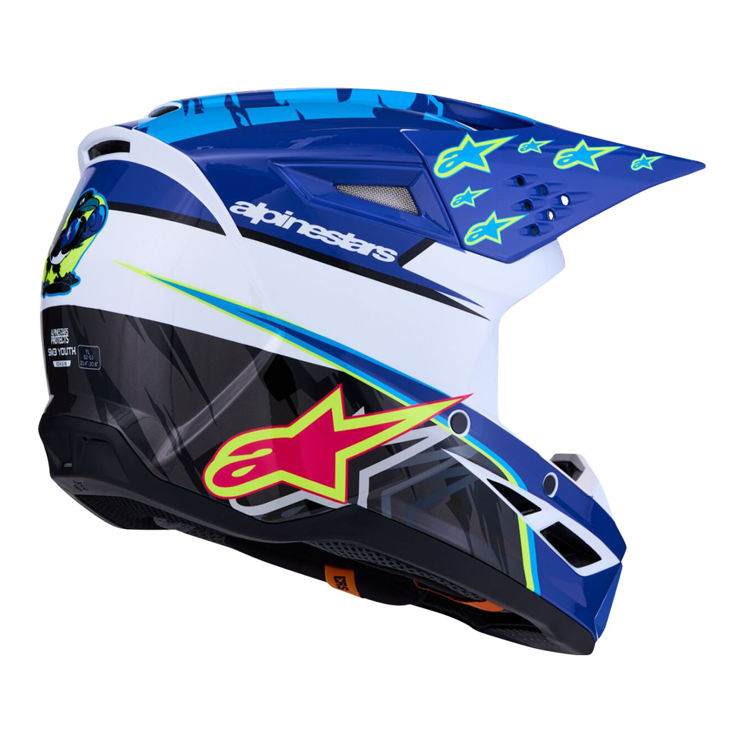Alpinestars S-M3 Youth Falcon otroška kros čelada