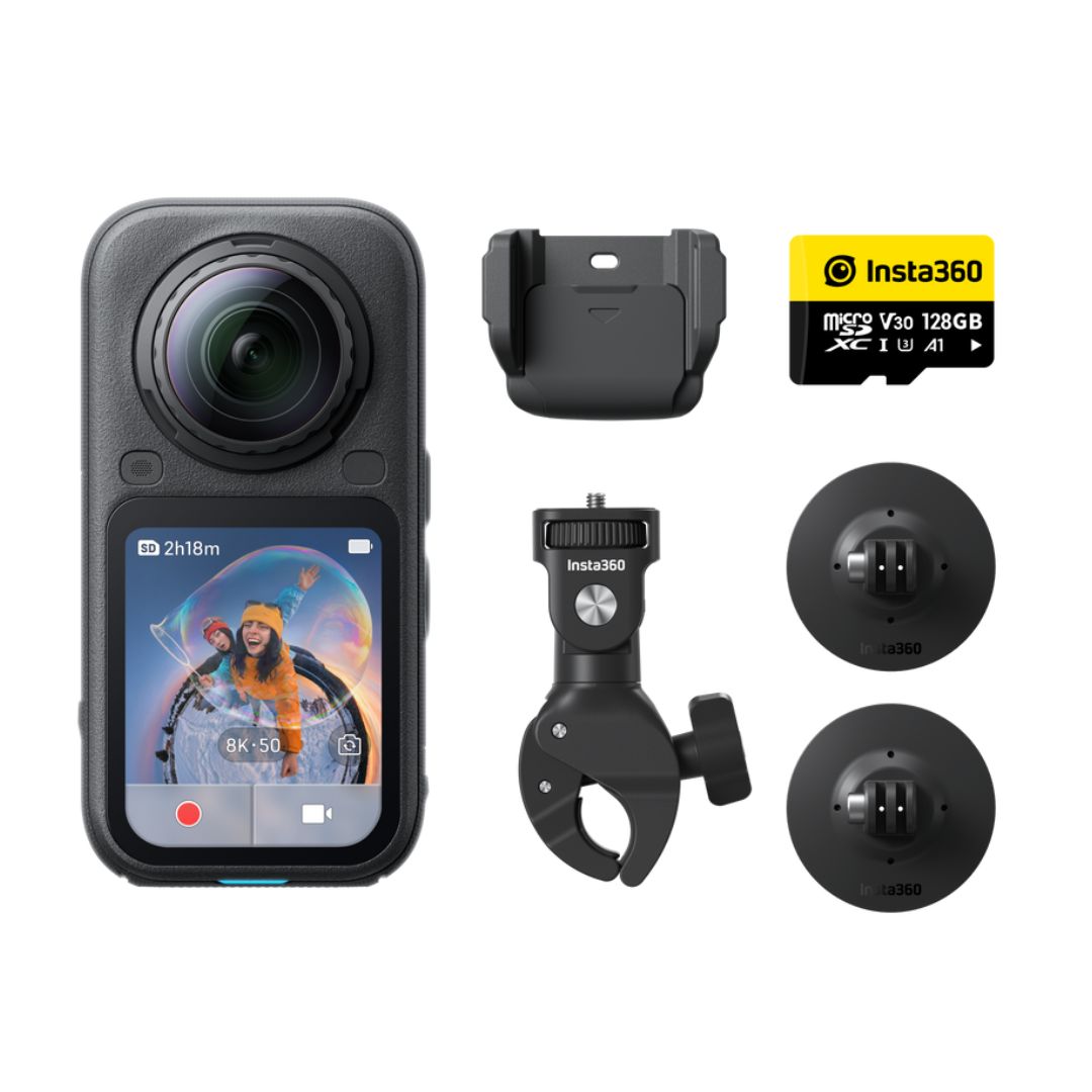 Insta360 X6 Motorcycle Bundle 8K 360° akcijska kamera