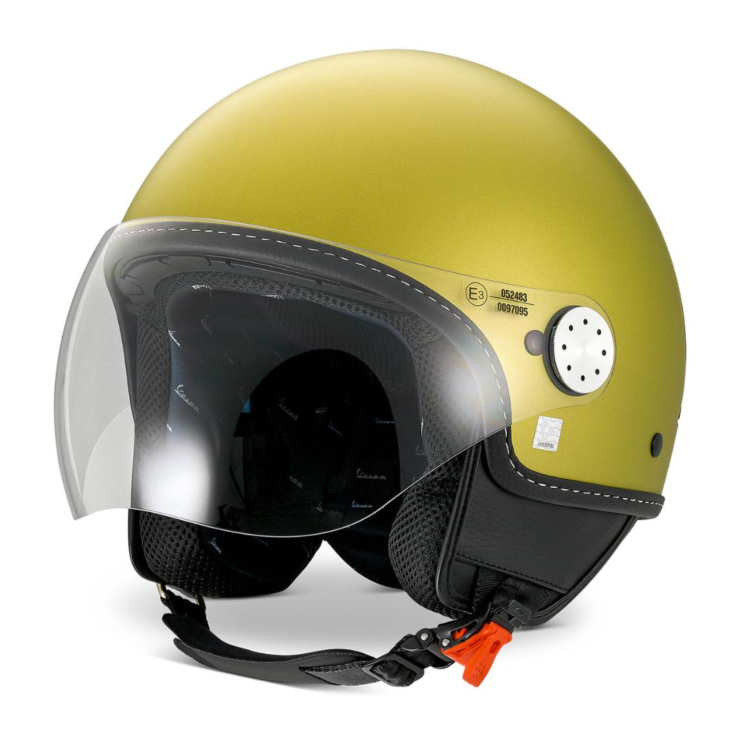 Vespa Visor 3.0 Grey Travolgente G03 jet motoristična čelada