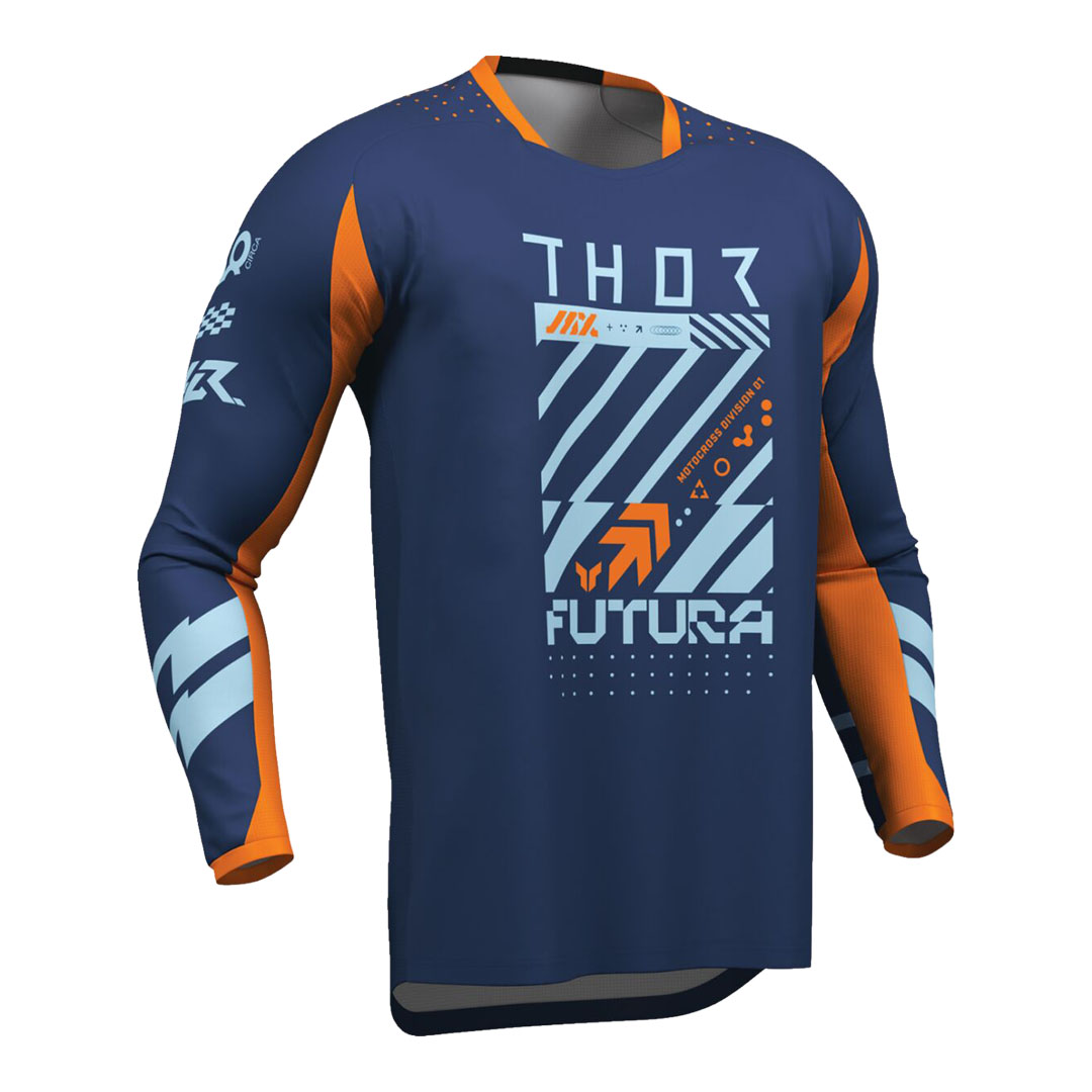Thor Launchmode Futura motokros majica
